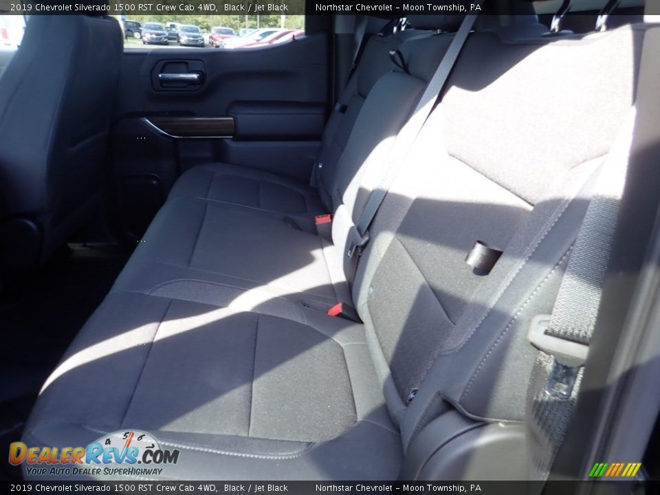 2019 Chevrolet Silverado 1500 RST Crew Cab 4WD Black / Jet Black Photo #14