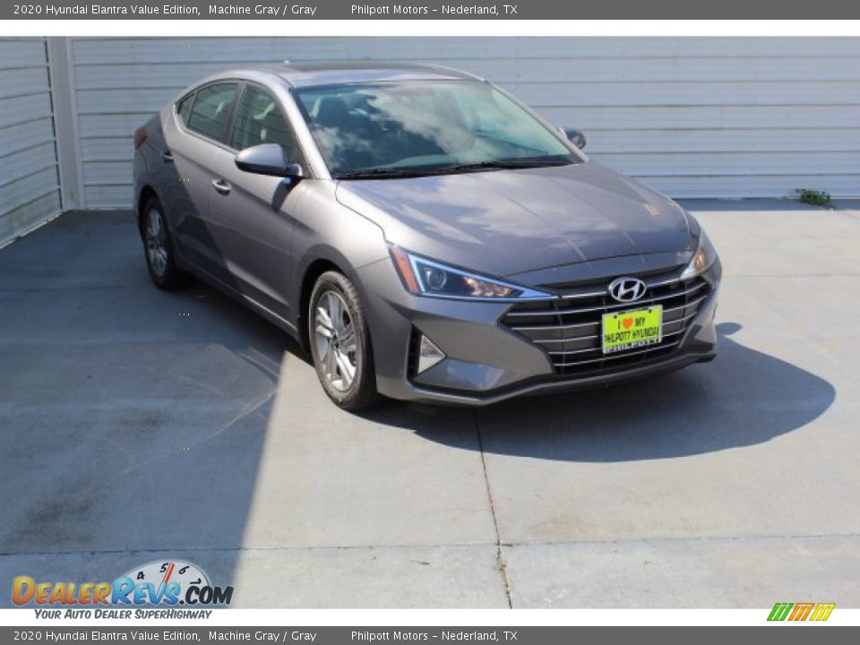 2020 Hyundai Elantra Value Edition Machine Gray / Gray Photo #2