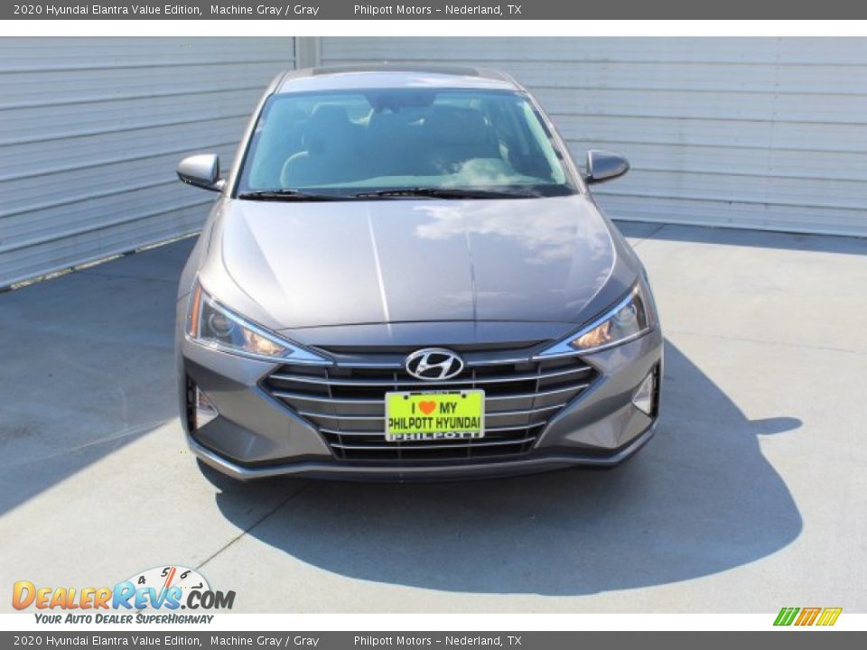 2020 Hyundai Elantra Value Edition Machine Gray / Gray Photo #3