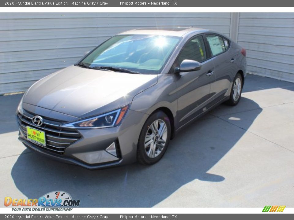 2020 Hyundai Elantra Value Edition Machine Gray / Gray Photo #4