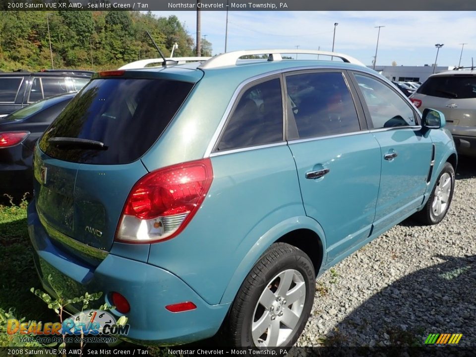 2008 Saturn VUE XR AWD Sea Mist Green / Tan Photo #3