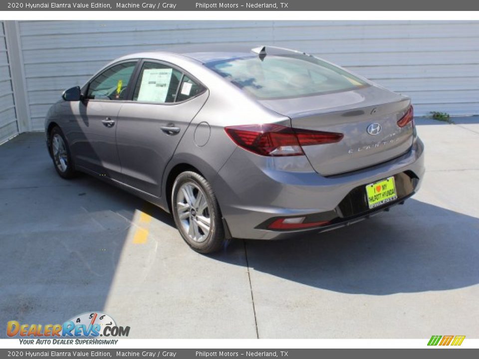 2020 Hyundai Elantra Value Edition Machine Gray / Gray Photo #6