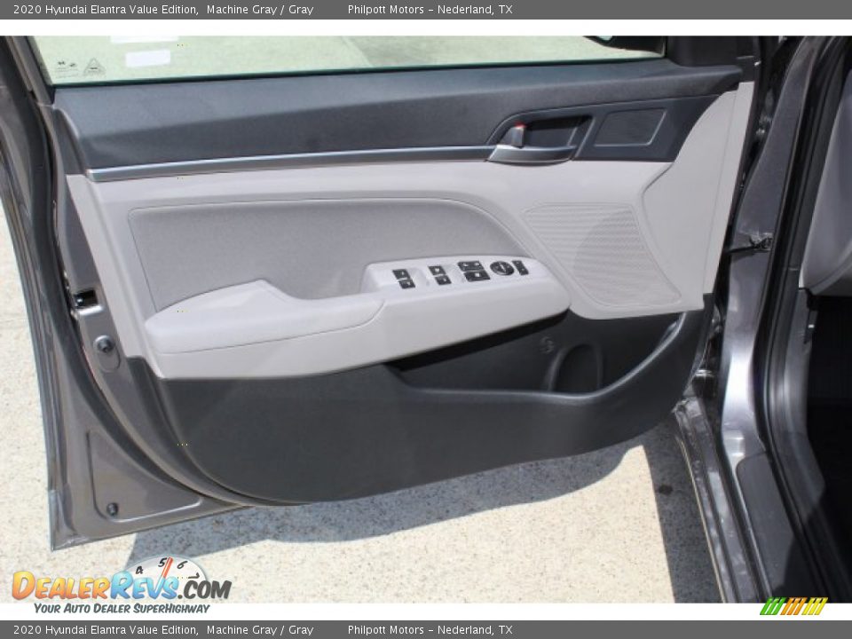 2020 Hyundai Elantra Value Edition Machine Gray / Gray Photo #9