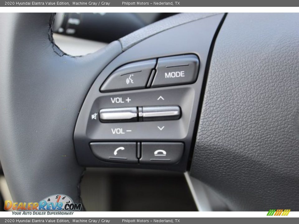 2020 Hyundai Elantra Value Edition Machine Gray / Gray Photo #11