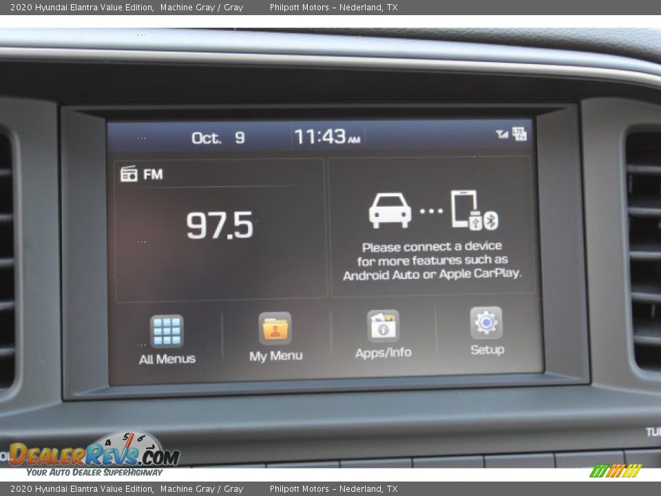 2020 Hyundai Elantra Value Edition Machine Gray / Gray Photo #15