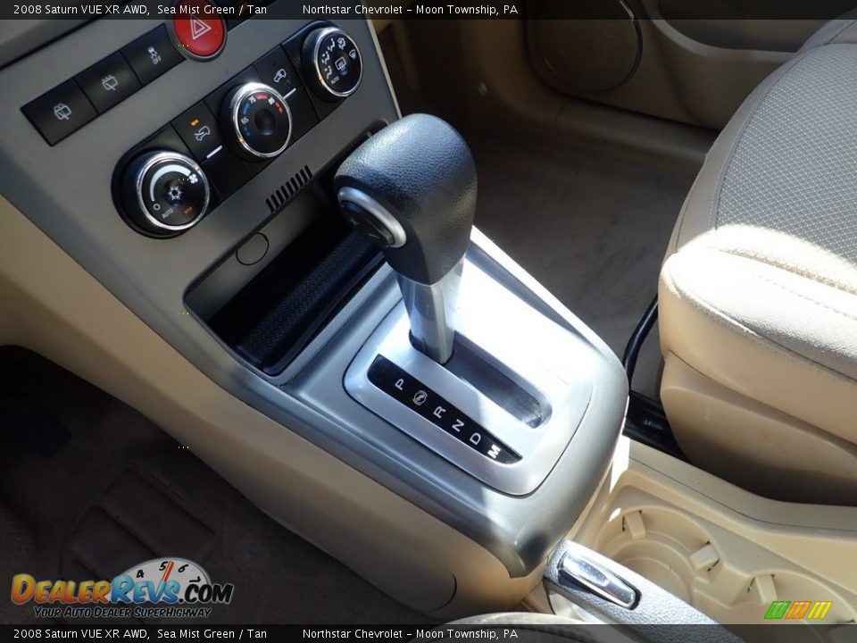 2008 Saturn VUE XR AWD Sea Mist Green / Tan Photo #12