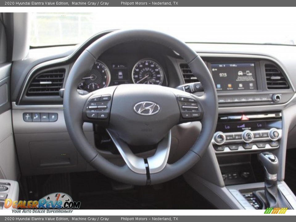 2020 Hyundai Elantra Value Edition Machine Gray / Gray Photo #22
