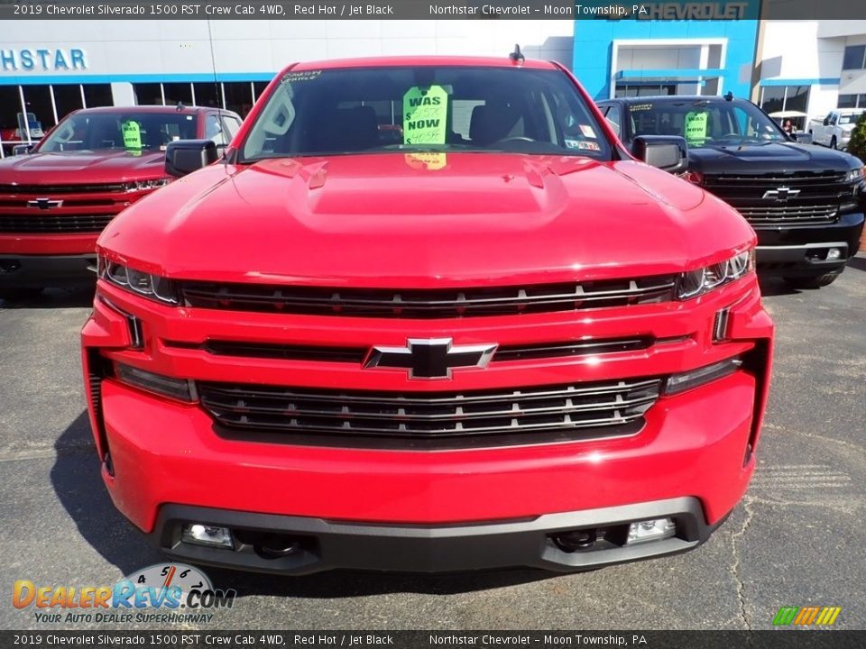 2019 Chevrolet Silverado 1500 RST Crew Cab 4WD Red Hot / Jet Black Photo #6