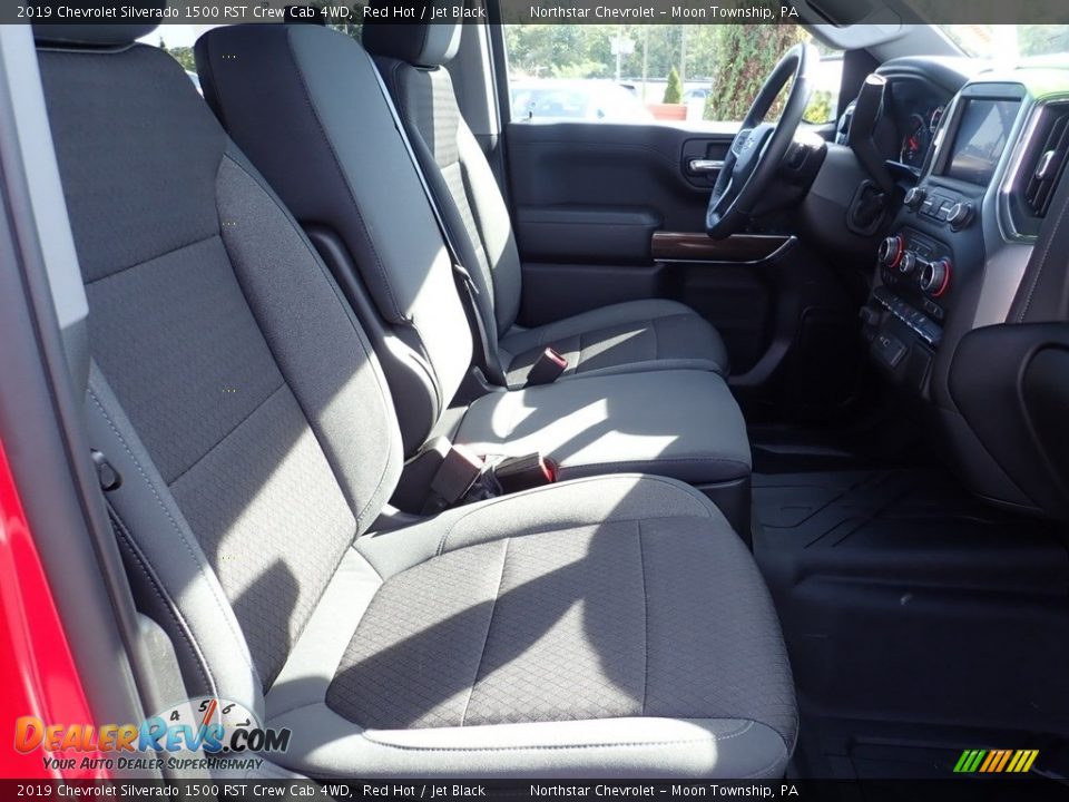 2019 Chevrolet Silverado 1500 RST Crew Cab 4WD Red Hot / Jet Black Photo #8