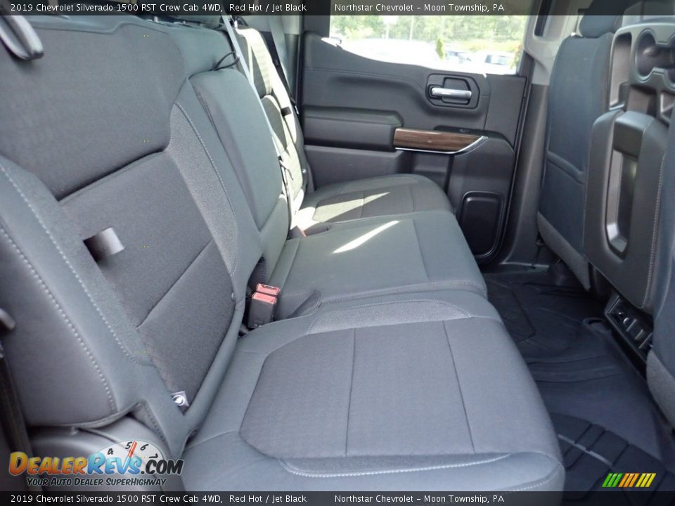 2019 Chevrolet Silverado 1500 RST Crew Cab 4WD Red Hot / Jet Black Photo #10