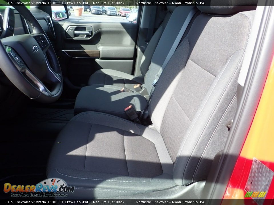 2019 Chevrolet Silverado 1500 RST Crew Cab 4WD Red Hot / Jet Black Photo #13