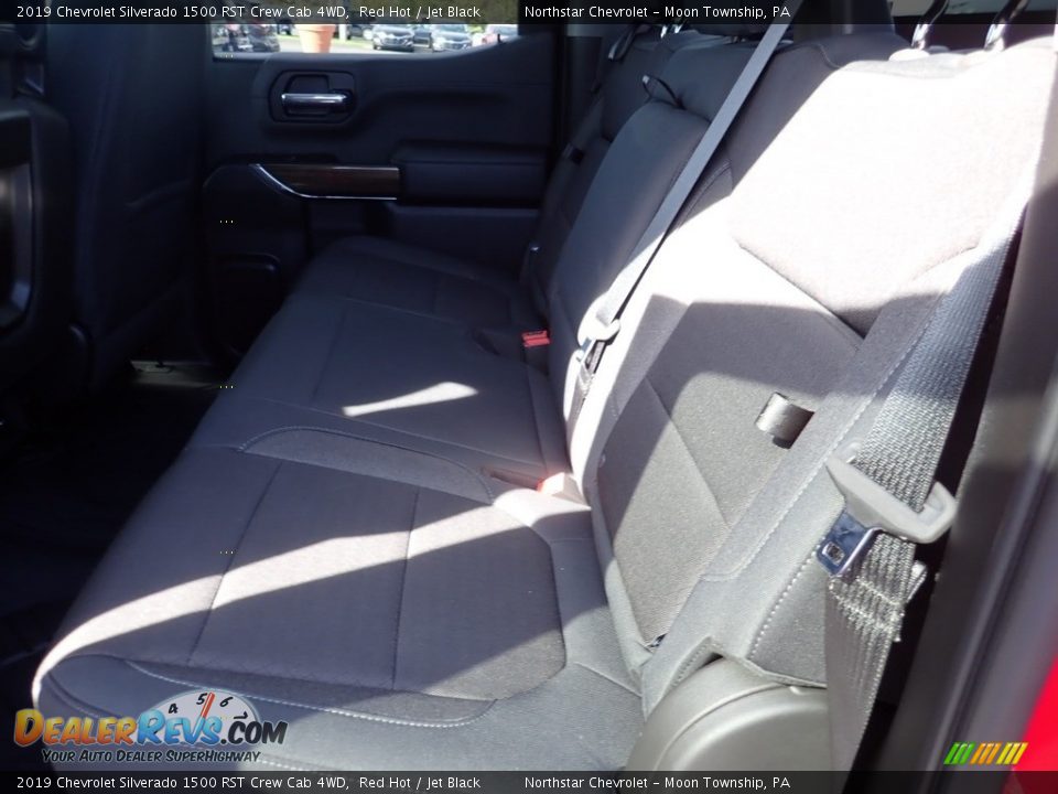 2019 Chevrolet Silverado 1500 RST Crew Cab 4WD Red Hot / Jet Black Photo #14