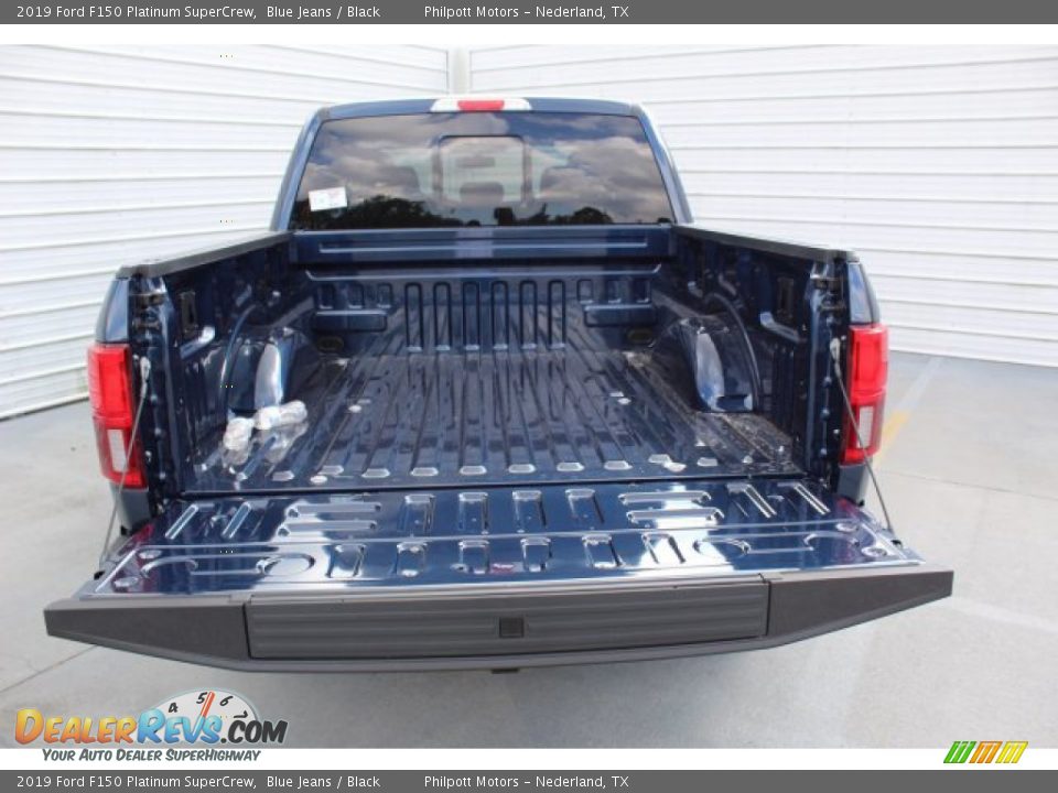 2019 Ford F150 Platinum SuperCrew Blue Jeans / Black Photo #24
