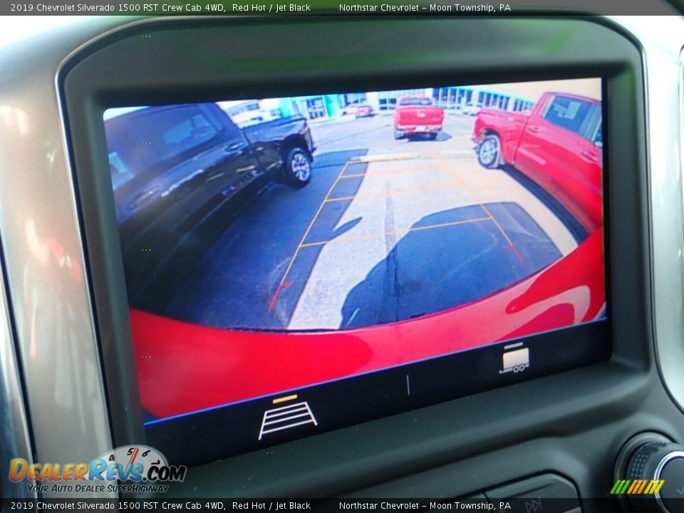 2019 Chevrolet Silverado 1500 RST Crew Cab 4WD Red Hot / Jet Black Photo #20