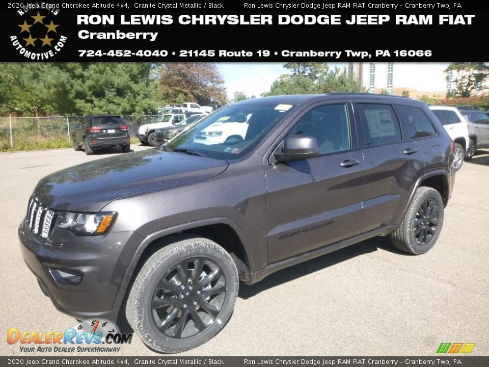 2020 Jeep Grand Cherokee Altitude 4x4 Granite Crystal Metallic / Black Photo #1