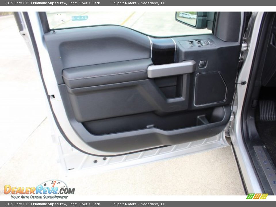 2019 Ford F150 Platinum SuperCrew Ingot Silver / Black Photo #9