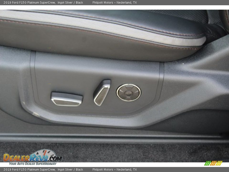 2019 Ford F150 Platinum SuperCrew Ingot Silver / Black Photo #11