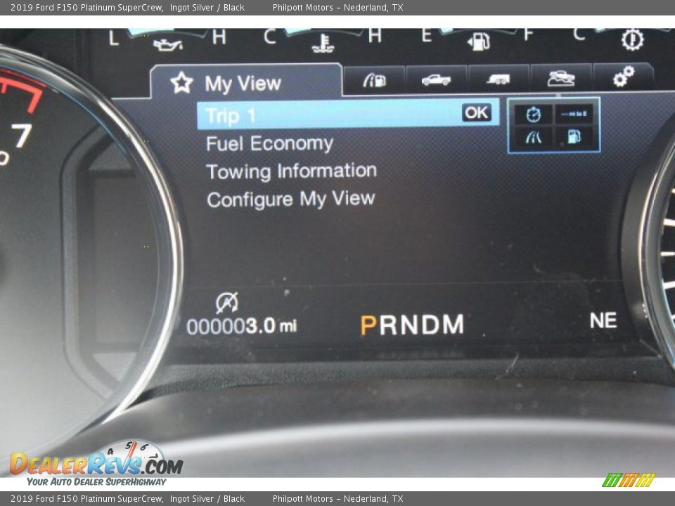 2019 Ford F150 Platinum SuperCrew Ingot Silver / Black Photo #15