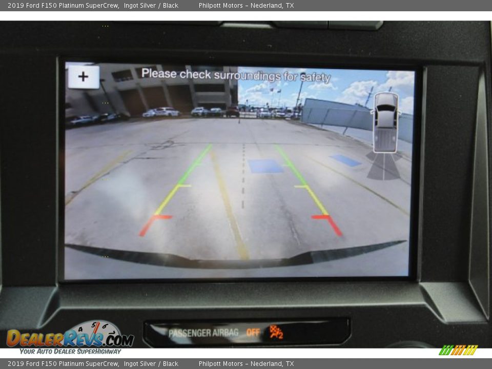 2019 Ford F150 Platinum SuperCrew Ingot Silver / Black Photo #19