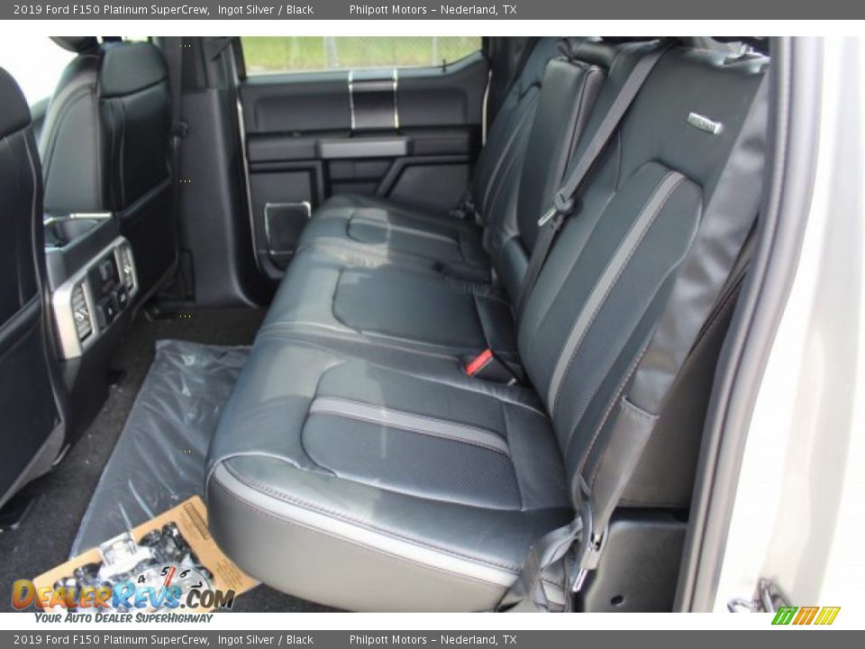 2019 Ford F150 Platinum SuperCrew Ingot Silver / Black Photo #21