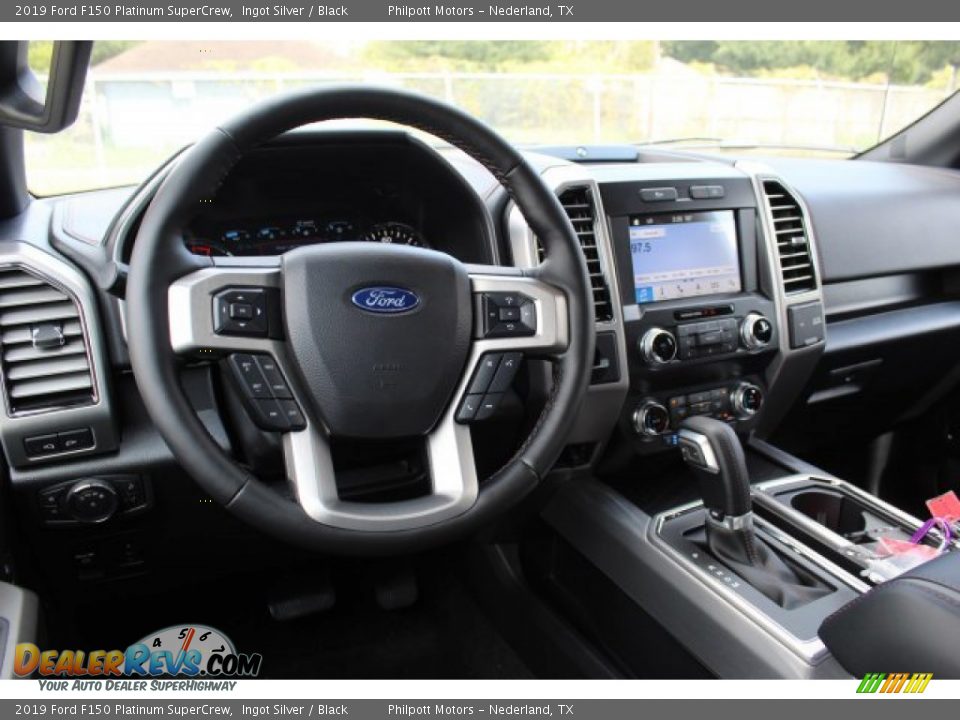 2019 Ford F150 Platinum SuperCrew Ingot Silver / Black Photo #22
