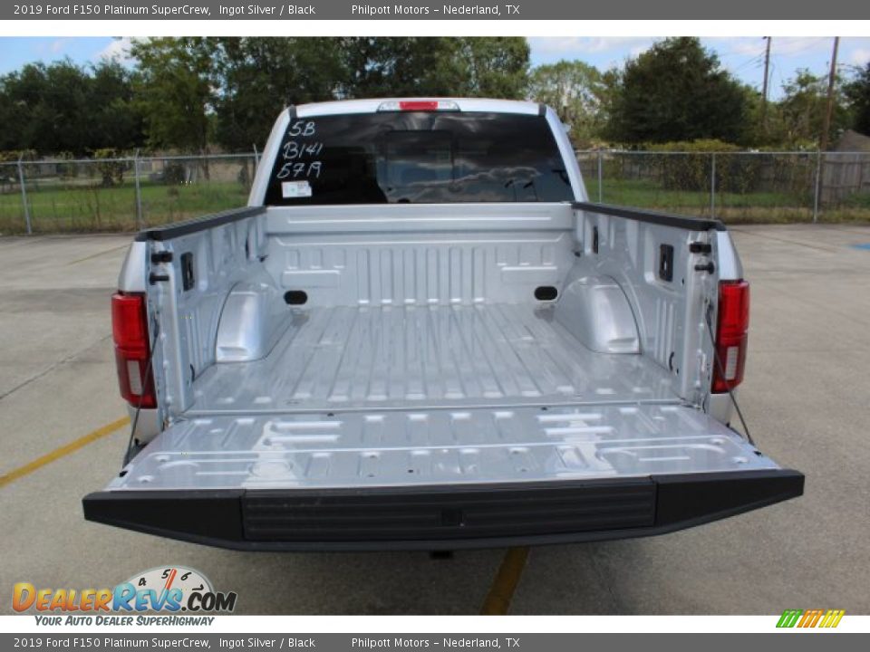 2019 Ford F150 Platinum SuperCrew Ingot Silver / Black Photo #24