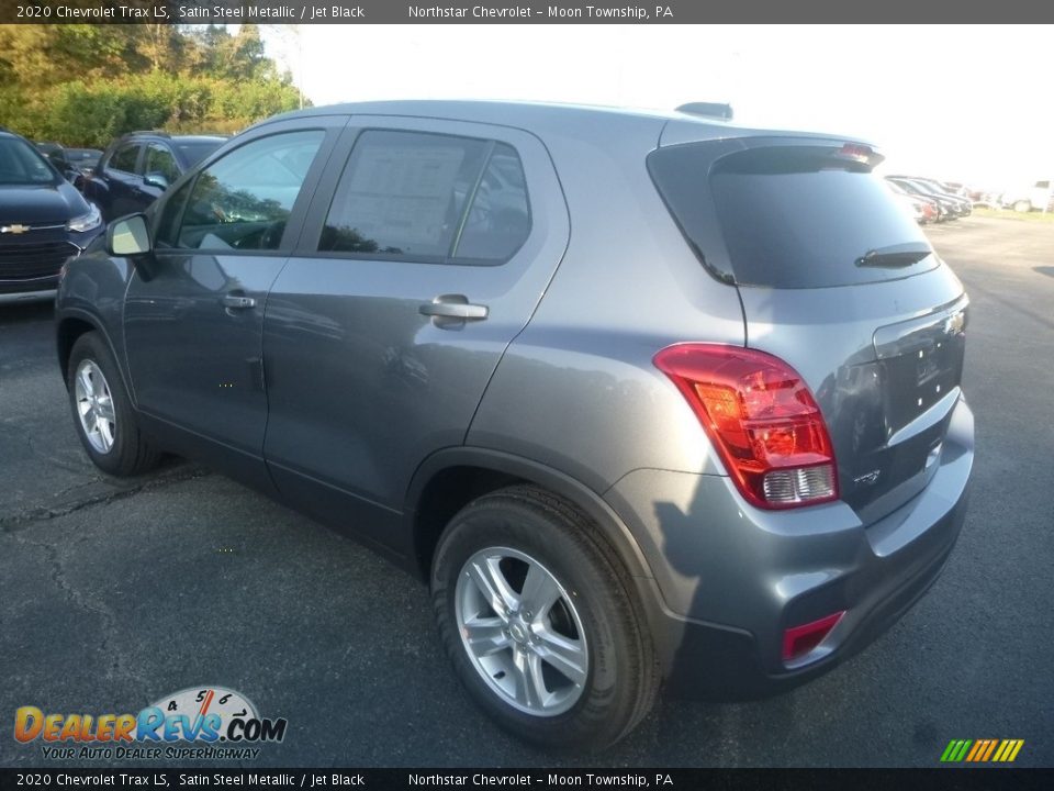 2020 Chevrolet Trax LS Satin Steel Metallic / Jet Black Photo #3