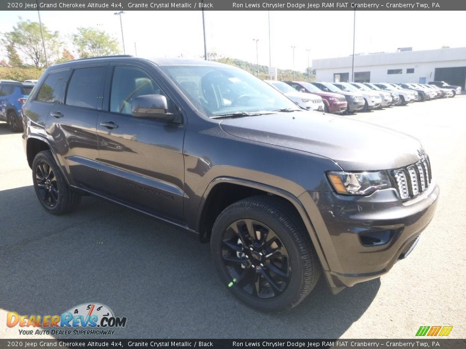 2020 Jeep Grand Cherokee Altitude 4x4 Granite Crystal Metallic / Black Photo #7