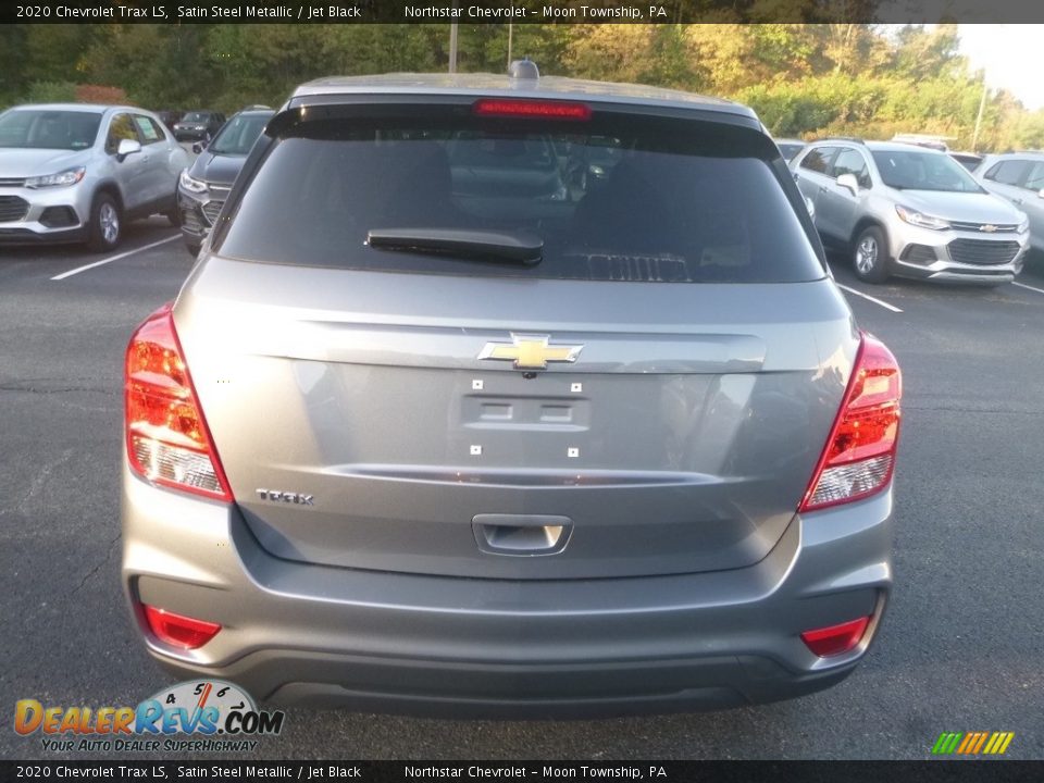 2020 Chevrolet Trax LS Satin Steel Metallic / Jet Black Photo #4