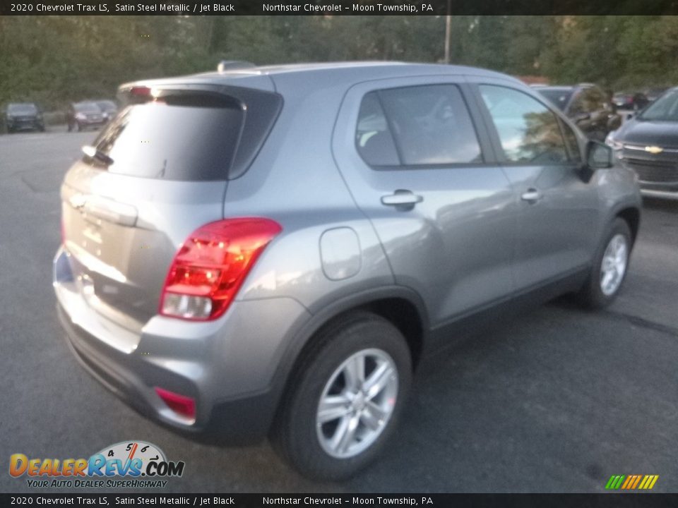 2020 Chevrolet Trax LS Satin Steel Metallic / Jet Black Photo #5