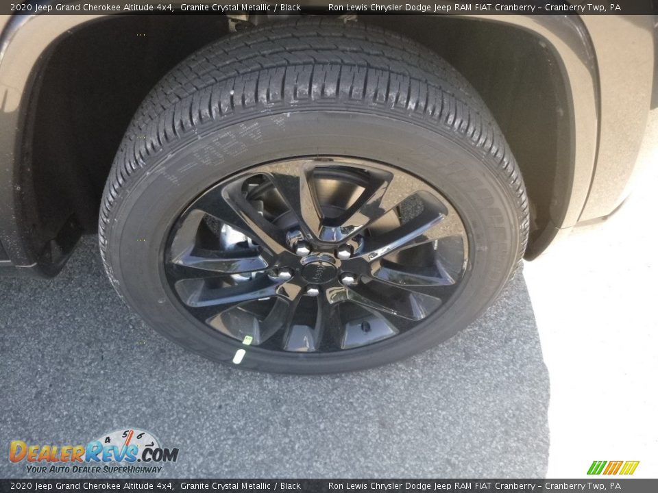 2020 Jeep Grand Cherokee Altitude 4x4 Granite Crystal Metallic / Black Photo #9