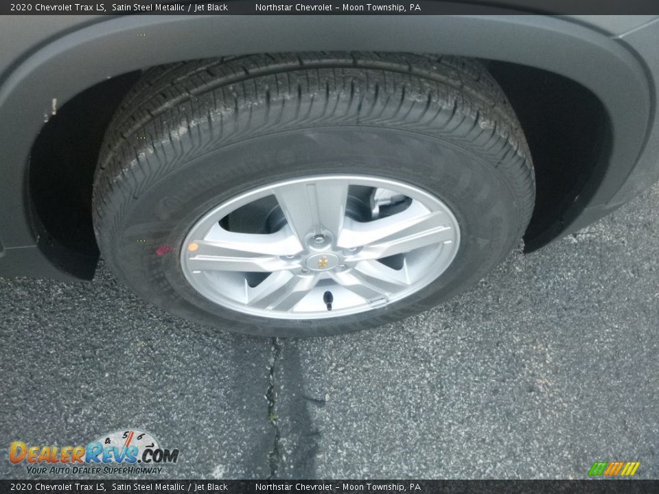 2020 Chevrolet Trax LS Satin Steel Metallic / Jet Black Photo #9