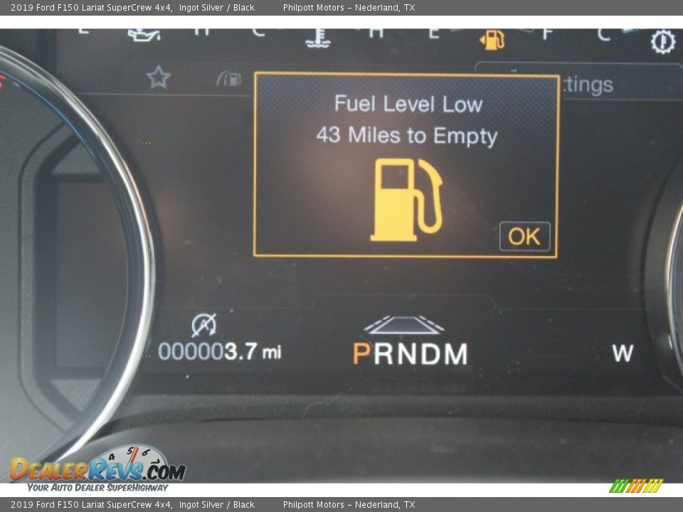 2019 Ford F150 Lariat SuperCrew 4x4 Ingot Silver / Black Photo #15