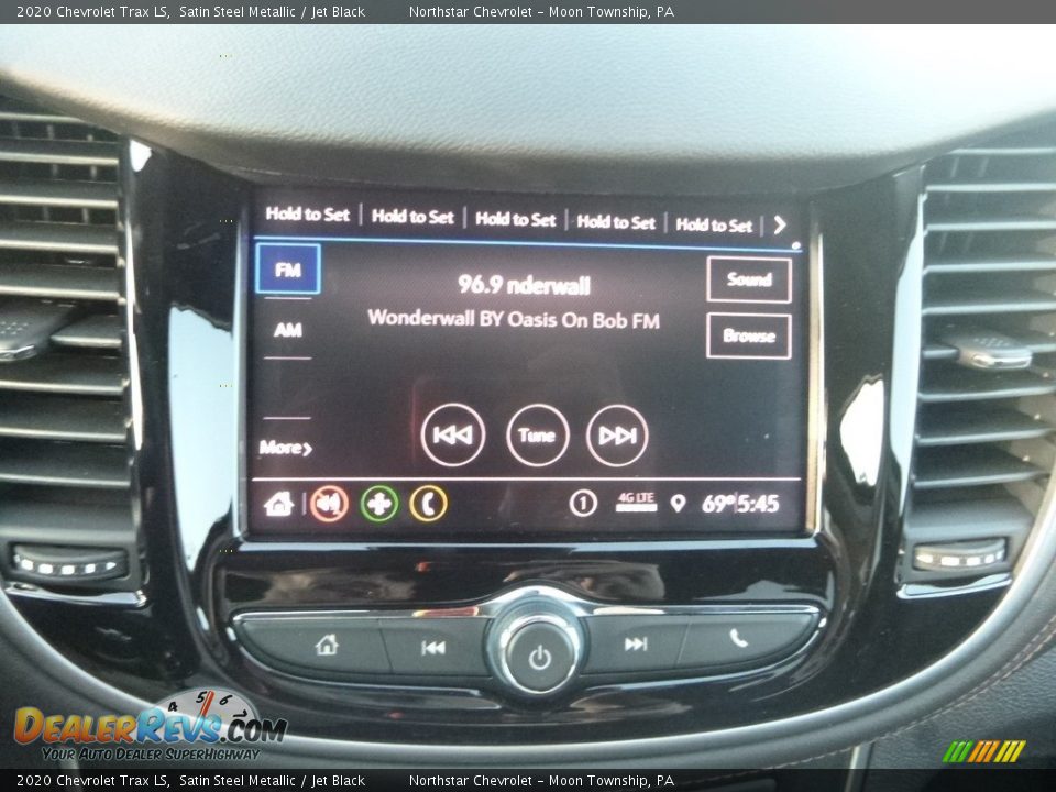 2020 Chevrolet Trax LS Satin Steel Metallic / Jet Black Photo #16