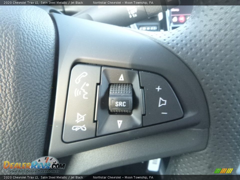2020 Chevrolet Trax LS Satin Steel Metallic / Jet Black Photo #17