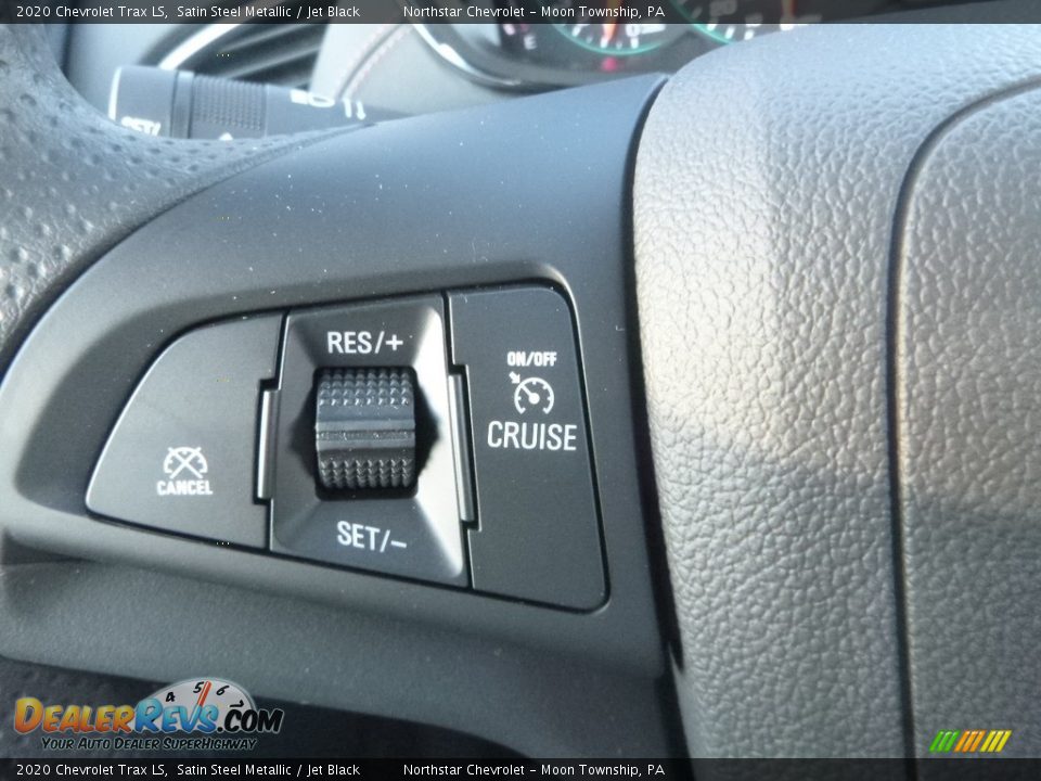 2020 Chevrolet Trax LS Satin Steel Metallic / Jet Black Photo #18
