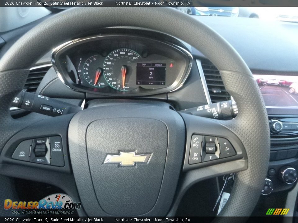 2020 Chevrolet Trax LS Satin Steel Metallic / Jet Black Photo #20