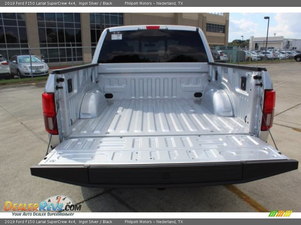 2019 Ford F150 Lariat SuperCrew 4x4 Ingot Silver / Black Photo #24
