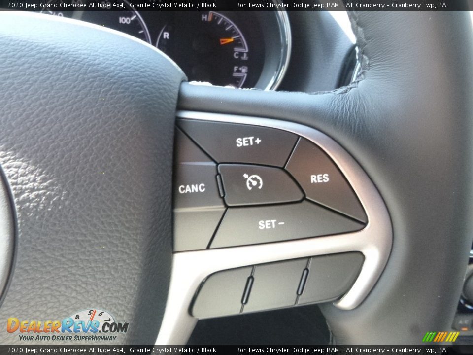 2020 Jeep Grand Cherokee Altitude 4x4 Granite Crystal Metallic / Black Photo #20