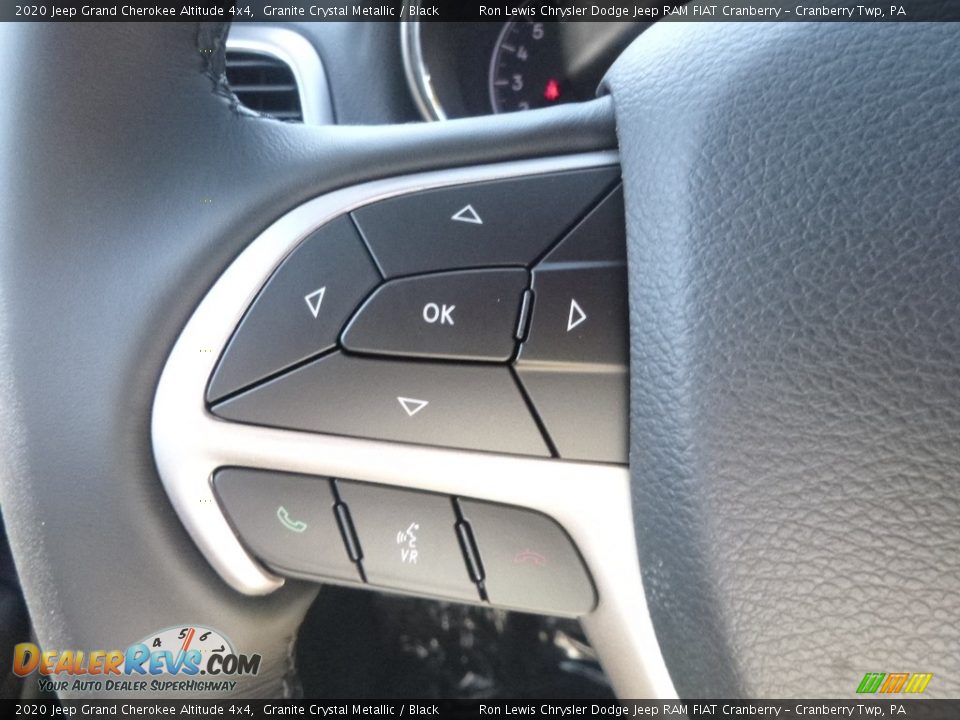 2020 Jeep Grand Cherokee Altitude 4x4 Granite Crystal Metallic / Black Photo #21