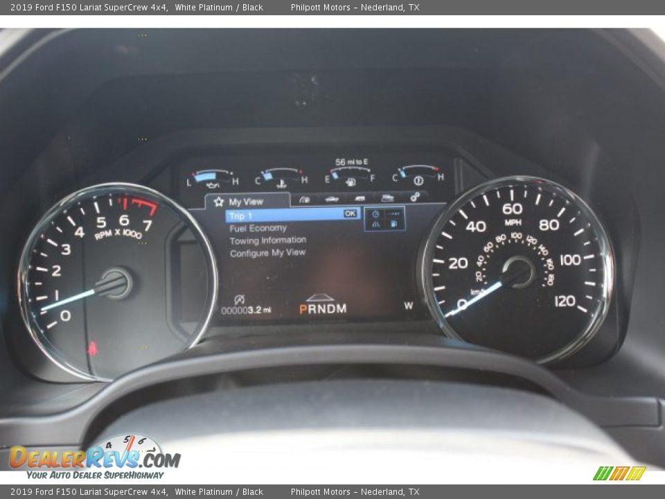2019 Ford F150 Lariat SuperCrew 4x4 White Platinum / Black Photo #14