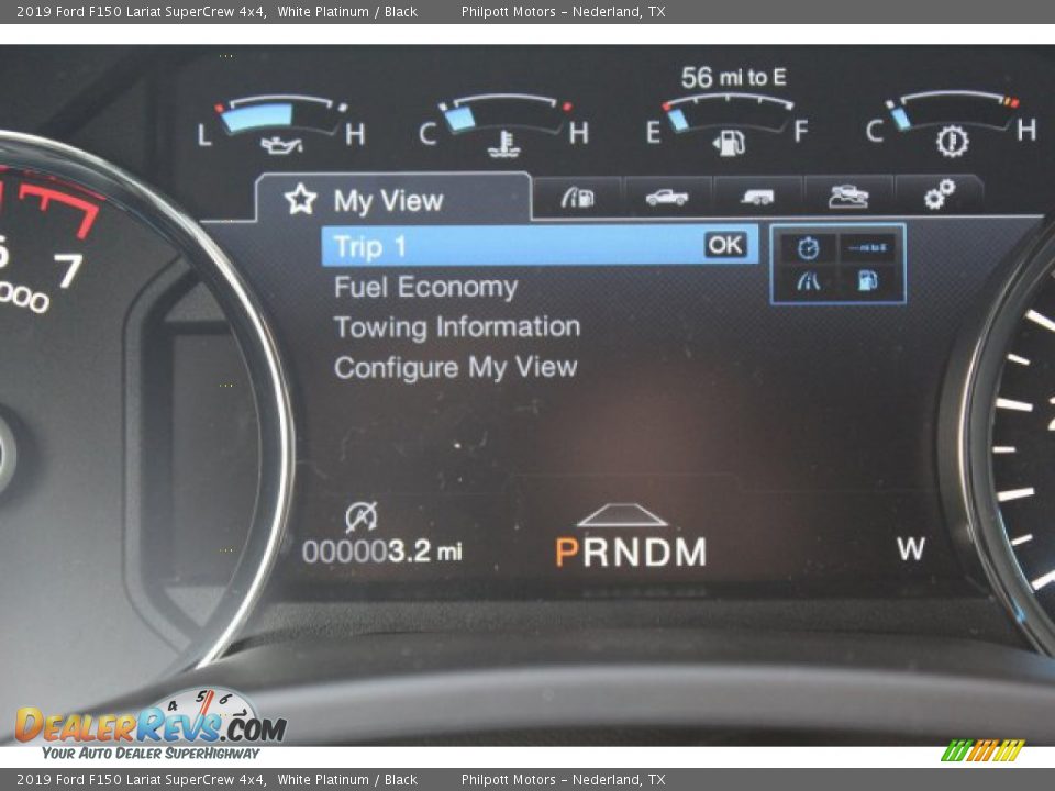 2019 Ford F150 Lariat SuperCrew 4x4 White Platinum / Black Photo #15