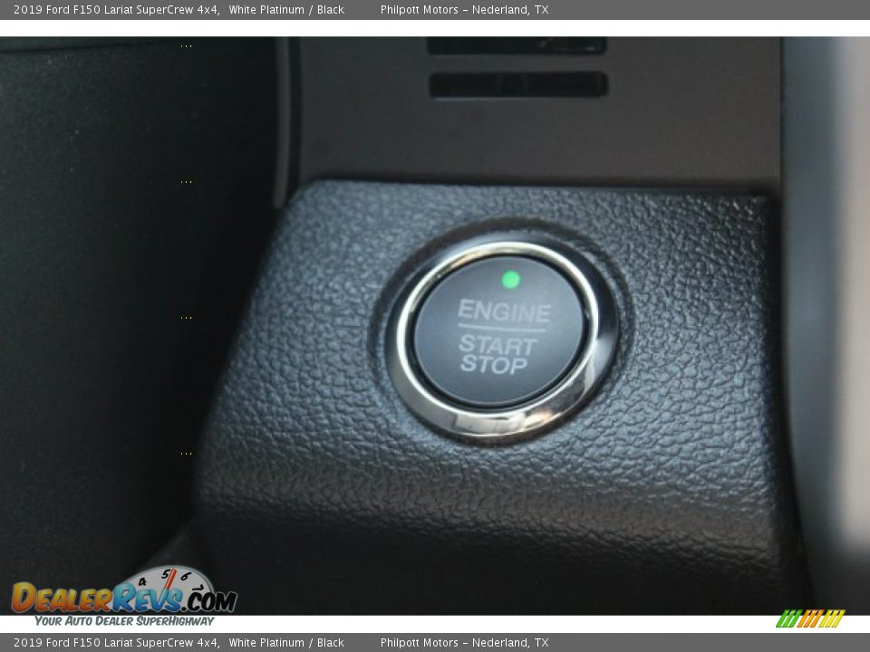 2019 Ford F150 Lariat SuperCrew 4x4 White Platinum / Black Photo #18
