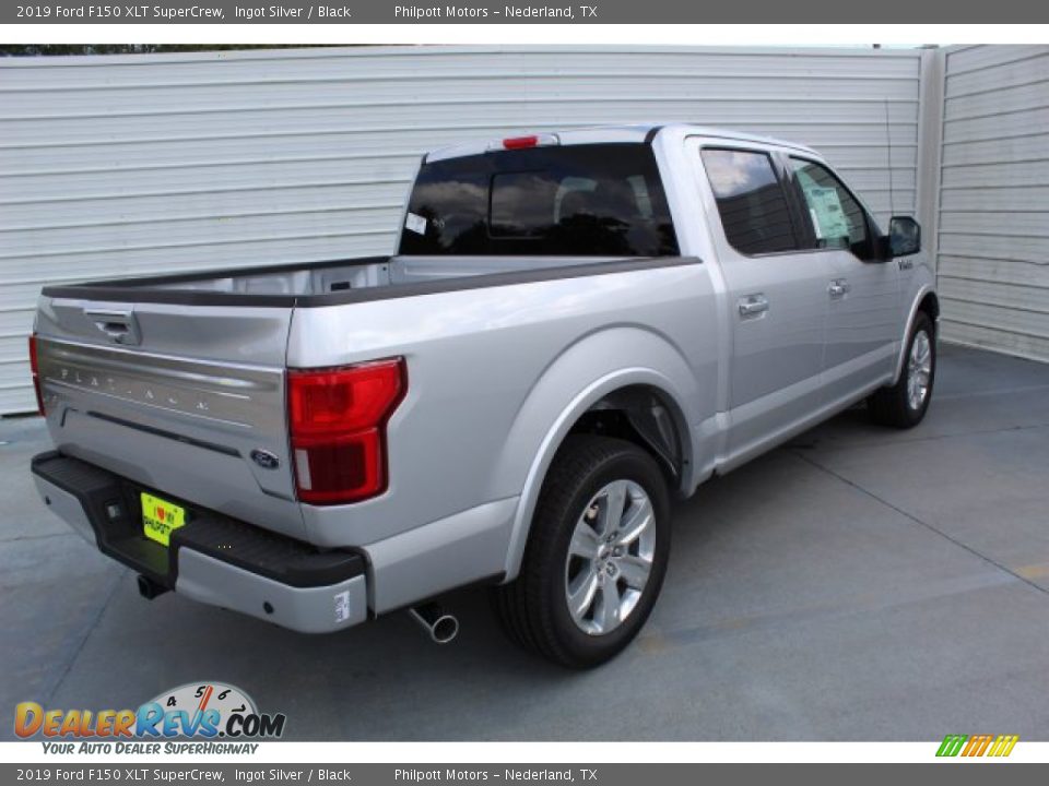 2019 Ford F150 XLT SuperCrew Ingot Silver / Black Photo #8