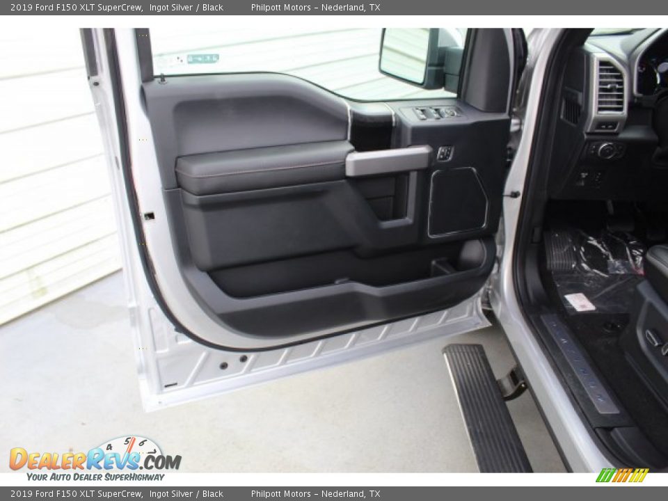 2019 Ford F150 XLT SuperCrew Ingot Silver / Black Photo #9