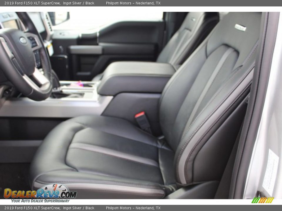 2019 Ford F150 XLT SuperCrew Ingot Silver / Black Photo #10