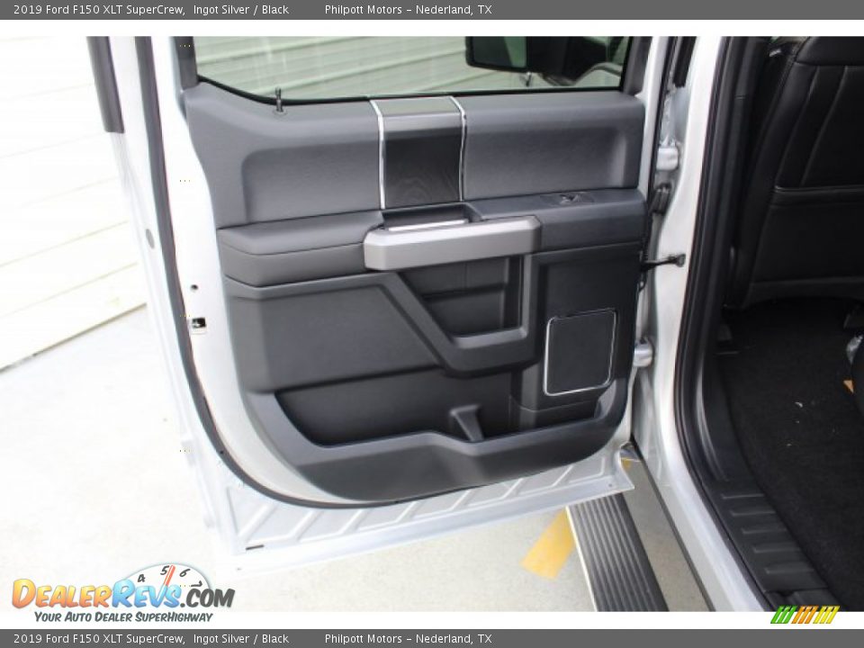2019 Ford F150 XLT SuperCrew Ingot Silver / Black Photo #20