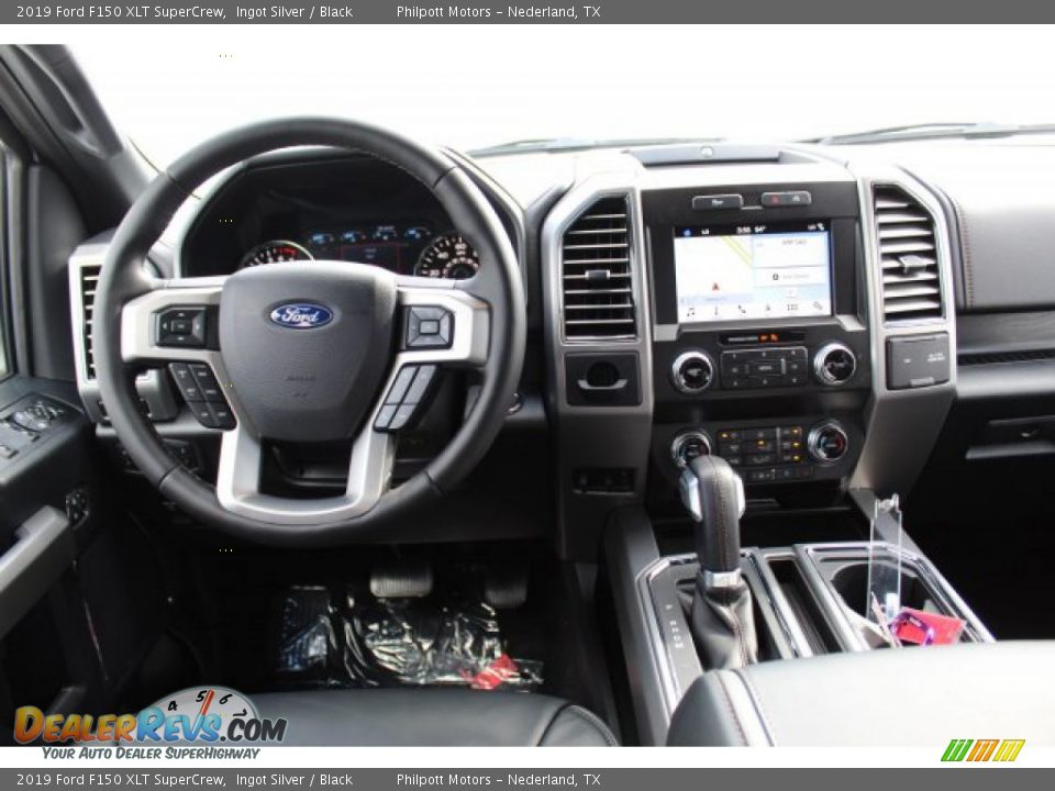 2019 Ford F150 XLT SuperCrew Ingot Silver / Black Photo #22