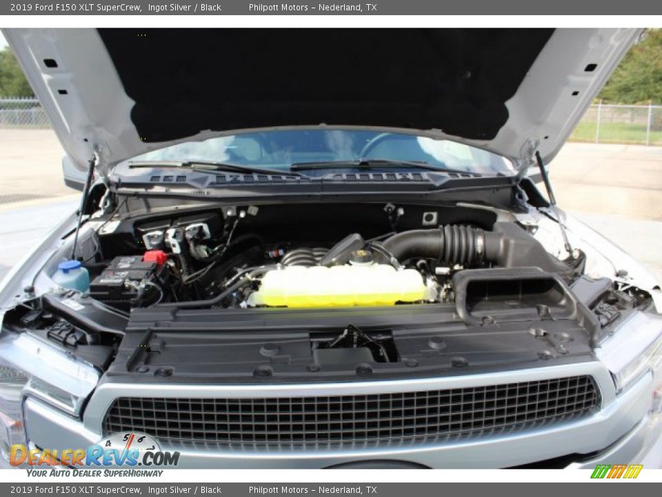 2019 Ford F150 XLT SuperCrew Ingot Silver / Black Photo #25