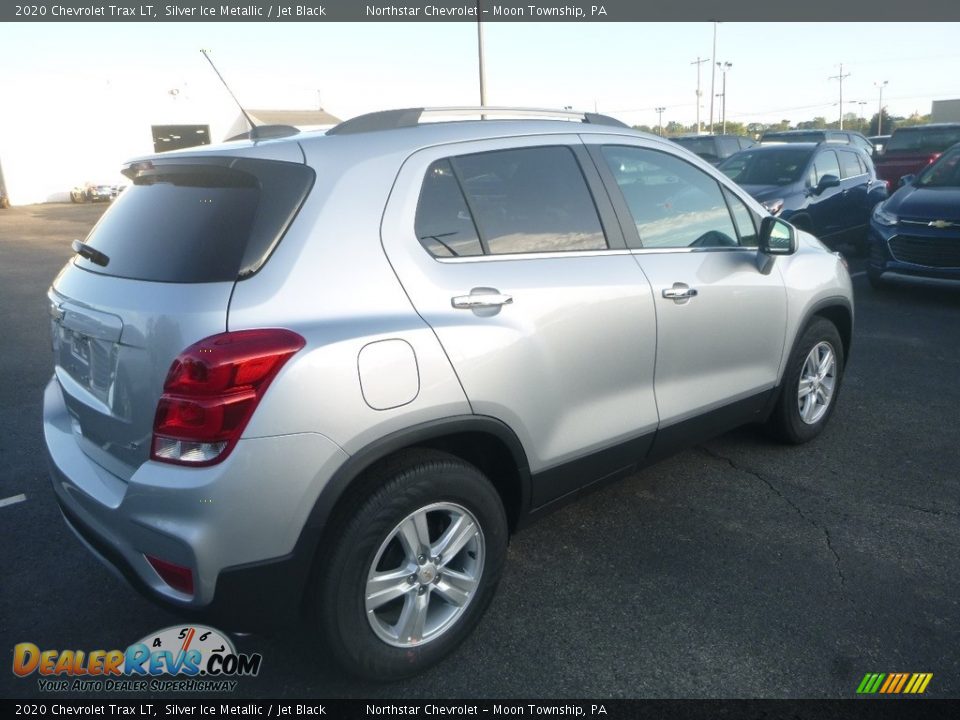 2020 Chevrolet Trax LT Silver Ice Metallic / Jet Black Photo #5